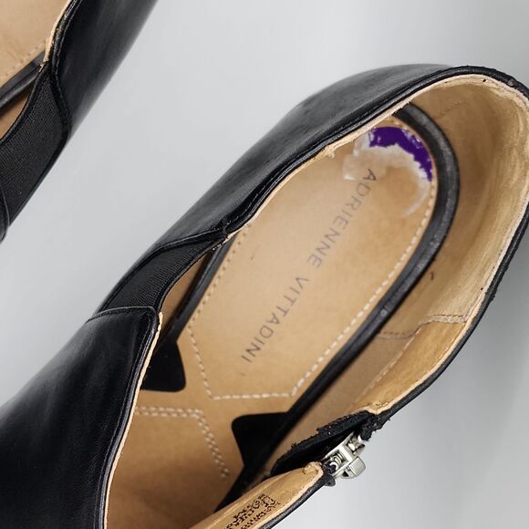 Adrienne Vittadini Midge Wedge bootie heeled shoe - Picture 7 of 10